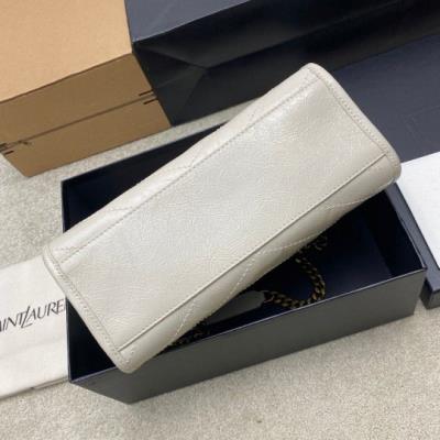 wholesale quality ysl bag 872680 niki cream white